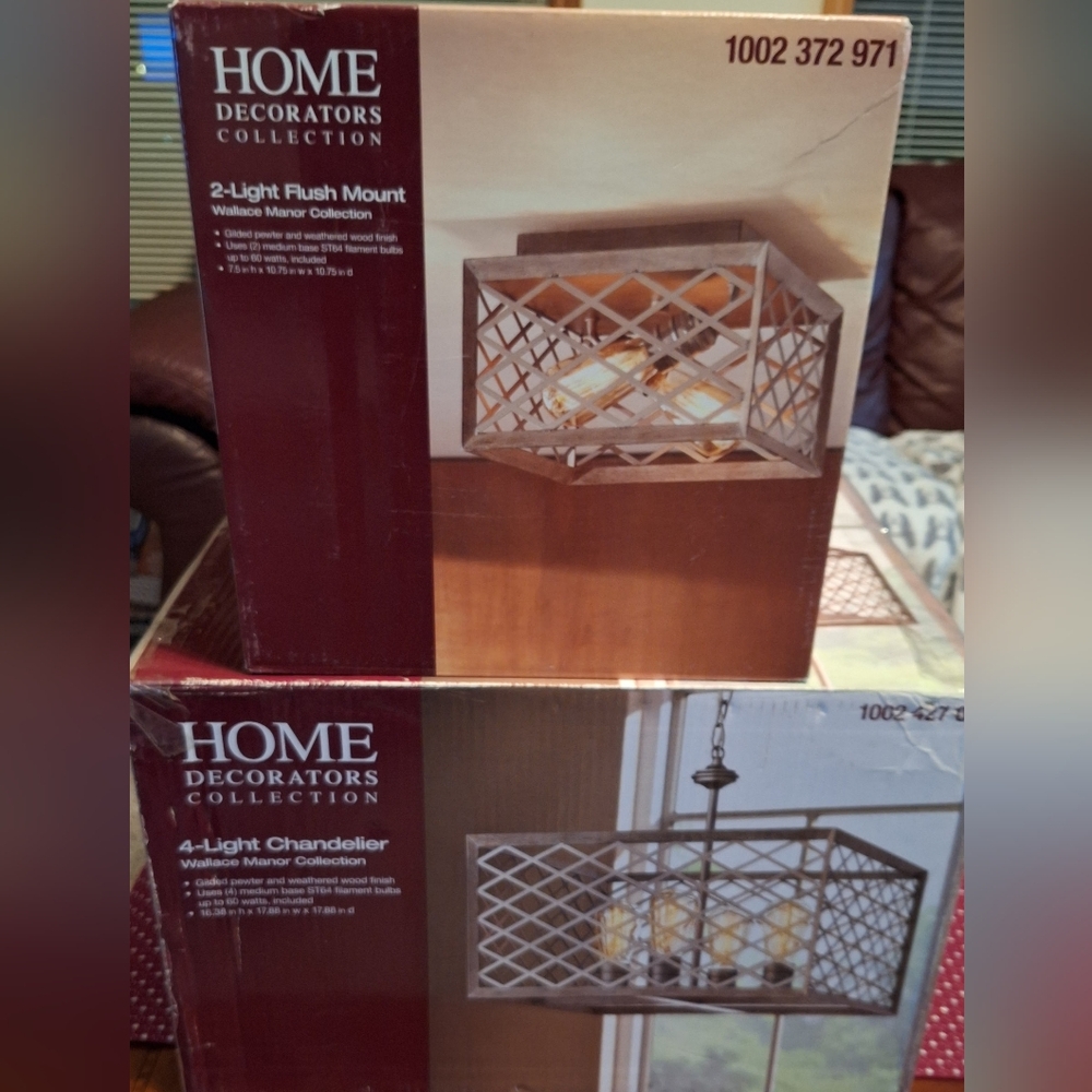2 BNIB Light fixtures Home Decorations Collections - Picture 2 of 5